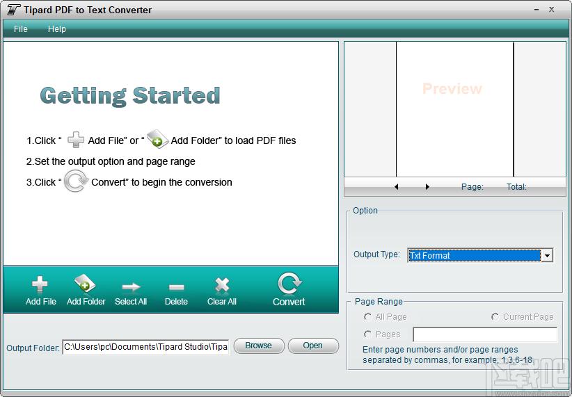 Tipard PDF to Text Converter下载,PDF软件,pdf转换器